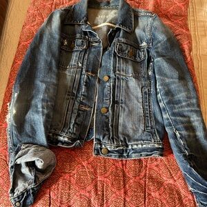 Worn in denim jacket